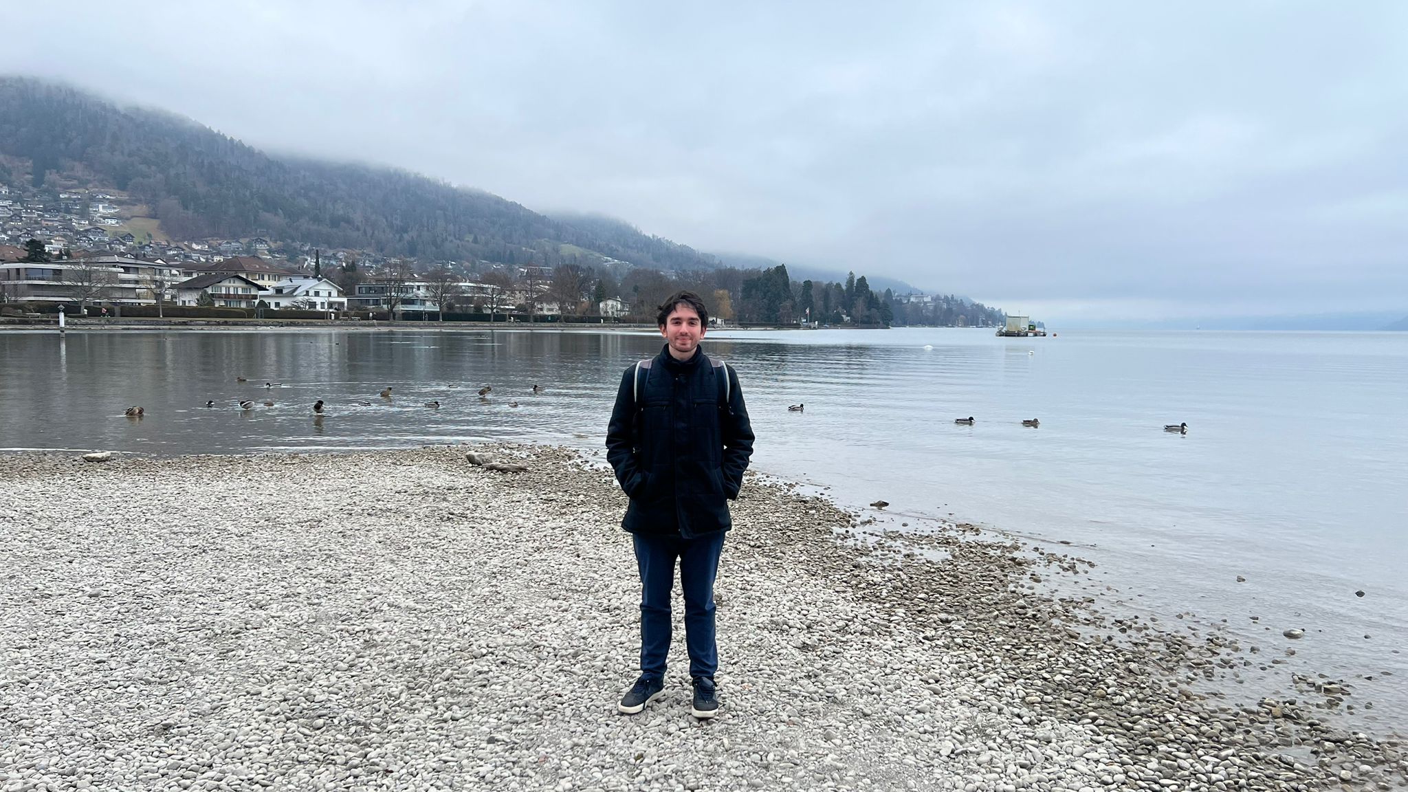 Thunersee kıyısı